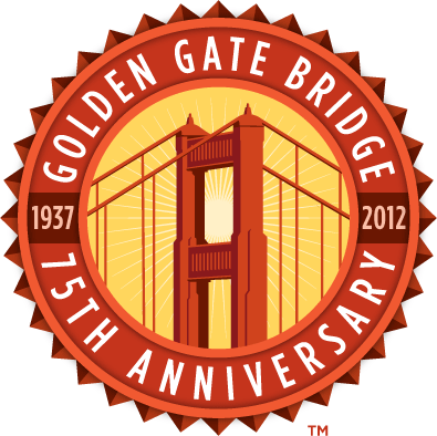 Designed by Studio Hinrichs the anniversary logo features the Bridge's